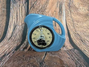 Vintage Fiestaware Homer Laughlin Blue Mini Pitcher Kitchen Timer '97 - WORKS! - Picture 1 of 10