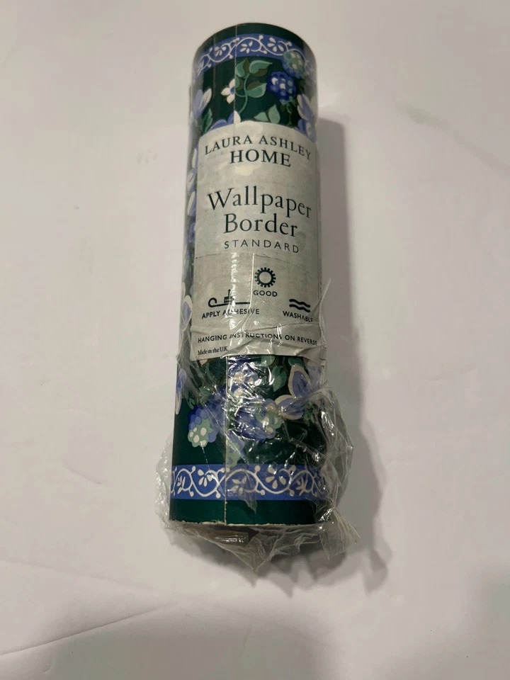 Laura Ashley Home Bramble Berry Vine Wallpaper Border (1 roll )7" x 10 Yards NEW - Image 1 of 1