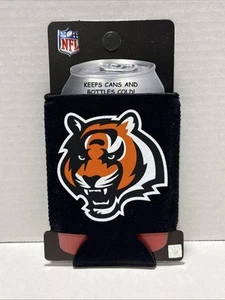 Cincinnati Bengals NFL Licensed Black Can Cooler Koozie - Picture 1 of 2