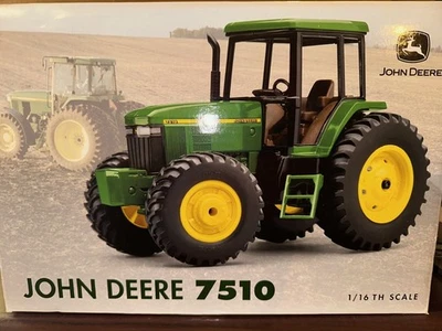 Ertl 1/16 John Deere 7510 Tractor 2001 Farm Show 3rd in Series #15193 #42C* - Image 1 of 3