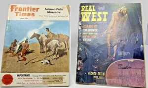 Real West Oct 1970:  A Man Called Horse cover & Frontier Times Spring 1961 - Picture 1 of 3