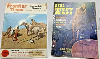 Real West Oct 1970:  A Man Called Horse cover & Frontier Times Spring 1961 - Image 1 of 3