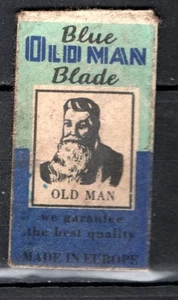VINTAGE RAZOR BLADE PACK- Old Man, Europe-# - Picture 1 of 2