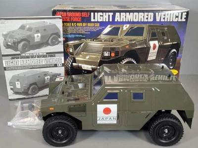 New Built Tamiya R/C 1/10 Japan Ground Self Defense Force Light Armored Vehicle - Image 1 of 4