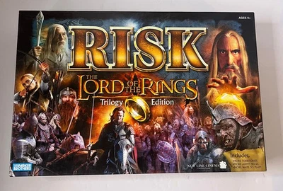 Parker Brothers Risk Lord of the Rings Board Game Trilogy Edition Sealed parts - Image 1 of 3