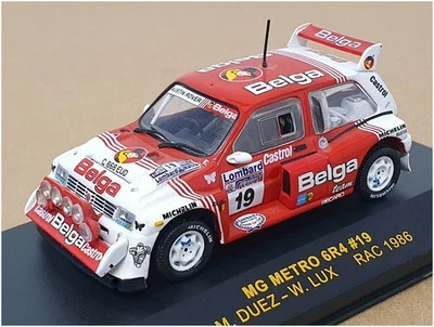 Ixo escala 1/43 RAC016 - MG Metro 6R4 #19 RAC 1986 Duez/Lux Foto 1 de 4