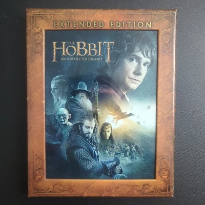 The Hobbit: An Unexpected Journey Extended Edition (Blu-ray, 2012) + Slipcover - Image 1 of 4