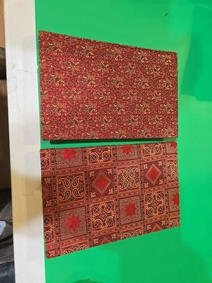 2-New Paperblanks Journal 6x9 Lined Fabric Covers Hardcover(b) - Image 1 of 3