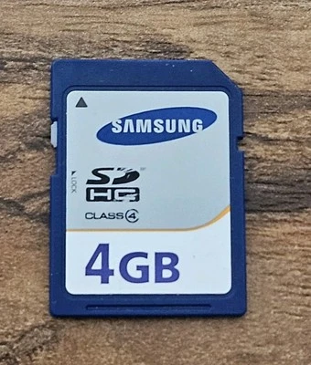 Samsung 4GB SDHC Memory Card Pulled From A NINTENDO WII - Image 1 of 4