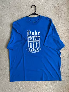 Duke University Eruditio et Religio Men's T-Shirt Knowledge and Religion Tee 3xL - Picture 1 of 11