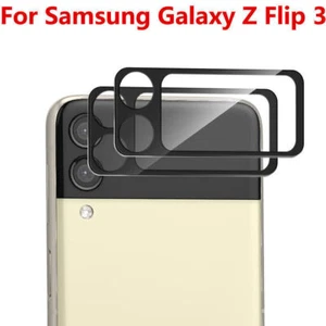 1-3 Pcs Screen Protector Camera Lens For Samsung Galaxy Z Flip 3 Tempered Glass - Picture 1 of 11