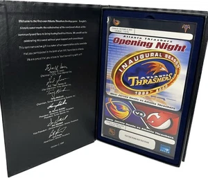 1999 Philips Arena Atlanta Thrashers Inaugural Game Ticket Collectors Box Only - Picture 1 of 5