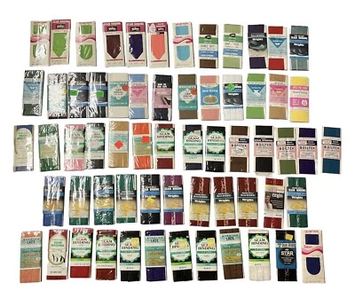 Vintage Seam Tape Binding Stretch Flexi Lace Lot 62 Talon Wrights J & P Coats - Image 1 of 4