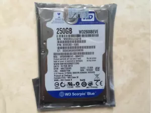 250GB IDE PATA 2.5" 5400 RPM 8M 2500BEVE Internal Hard Drive for Laptop Computer - Picture 1 of 3
