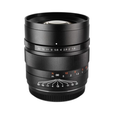Zhongyi Mitakon Speedmaster 80mm F1.6 MF Lens for Hasselblad XCD X2D X1D X1DII - Image 1 of 4