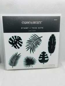 Close To My Heart CTMH Z4447 Palm Fronds Stamp & Thin Cut K - Picture 1 of 1