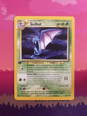 Pokemon Card Golbat Neo Revelation 1st Edition Uncommon 29/64 Near Mint - Image 1 of 2