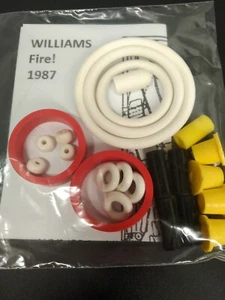 Kit Elastiques Flipper - FIRE ! - 1987 - WILLIAMS - Pinball Rubber Kit - Picture 1 of 1