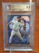 1999 Flair Showcase Legacy Collection Row 2 Andy Pettitte 42/99 BGS 9.5 POP 1 