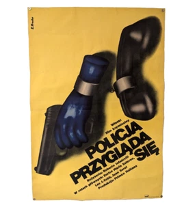 Ransom! Police Is Watching 1973 -Policja Przygla - Original Polish Film Poster - Picture 1 of 9