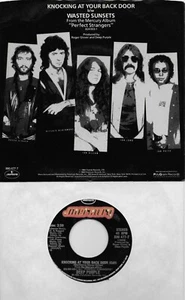 DEEP PURPLE Knocking At Your Back Door / Wasted Sunsets 45 with PicSleeve - Picture 1 of 1