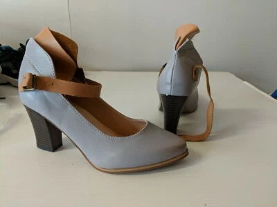 mujer moda talla Euro 40 tacones cuña lavanda ~ bag377 Foto 1 de 2