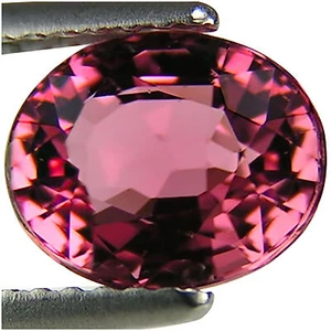 1.91 Ct Natural Pink Tourmaline Gemstone Pink Color Oval Cut - Picture 1 of 4