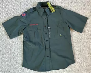 NEW 2013 BSA Venture Boy Scouts Venturing Ladies S Uniform shirt Vented Snap NWT - Picture 1 of 19