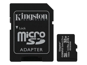 SDCS2/32GB Kingston Canvas Select Plus Flash-Speicherkarte (microSDHC/SD-Ada ~D~ - Bild 1 von 1