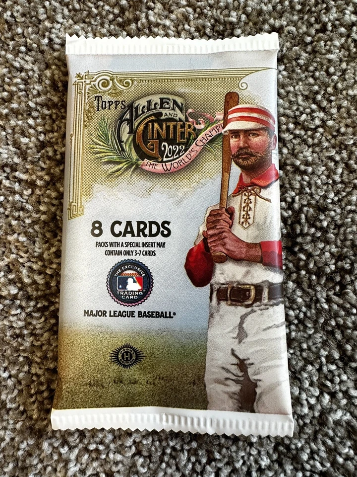 2022 Topps Allen Ginter HOBBY Pack Look4 Rookie AUTO 1/1 Sketch Rip Book