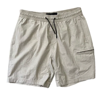 Abercrombie & Fitch Athletic Cargo Short Mens Medium (32") Light Beige 8" Ins - Image 1 of 4
