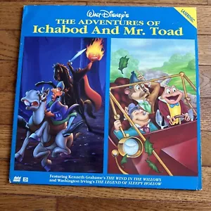 The Adventures of Ichabod and Mr. Toad (1949) / Disney / LD Laserdisc - Picture 1 of 4