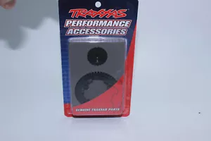Traxxas TRX 6450 Hauptzahnrad 50Zähne Stahl breit + 20Zähne Ritzel 1.0 Pitch NEU - Bild 1 von 5