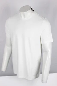 Camiseta para hombre Michael Kors L grande pequeña con logotipo bordado blanca manga corta - Imagen 1 de 5