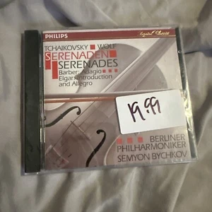 Tchaikovsky Barber Elgar Wolf CD 1993 BMG Berliner Philharmoniker Semyon NEW - Imagen 1 de 2