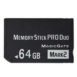 8-64GB Memory Stick Pro Duo Card for Game Console / SLR Digital Cameras - Picture 1 of 13