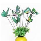 12pcs Flying Butterfly Ornaments Planter Home Decorations