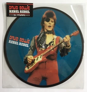 DAVID BOWIE -Rebel Rebel- Rare UK 40th Anniversary Picture Disc (Vinyl Record) - Picture 1 of 2