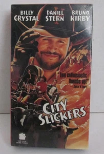 VINTAGE 1991 NEW LINE CINEMA City Slickers VHS SEALED w/WATERMARK NOS - Picture 1 of 3