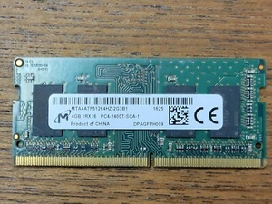 Micron 4GB 1Rx16 PC4 2400T Laptop Memory MTA4ATF51264HZ-2G3B1 #1625 - Picture 1 of 2