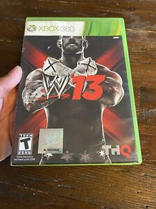 WWE '13 wrestling game in case - Microsoft XBOX 360