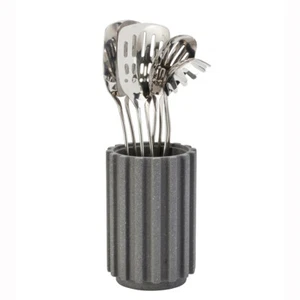 Furi Pro Radial Stone Utensil Holder Flint Terrazzo - Picture 1 of 3