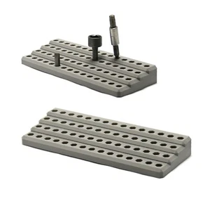 SOPORTE DE BROCA DE DESTORNILLADOR VÁSTAGO HEXAGONAL CABEZAL DE ALMACENAMIENTO SOPORTE DE BROCA PLÁSTICO NE - Imagen 1 de 5