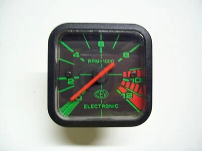 CONTAGIRI 12 Volt C.A. 6 Poli - RICAMBIO ORIGINALE CEV PER MOTRON TUBONI FIFTY