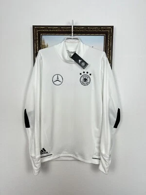 Adidas Alemania Mercedes Benz Fútbol Tren Sudadera Fútbol Blanco Raro Talla M Foto 1 de 4