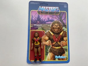 MOTU Super7 Grizzlor figure mosc he-man ReAction - Picture 1 of 2