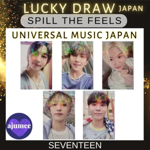 Tarjeta fotográfica SEVENTEEN SPILL THE FEEL 12º álbum Universal Music JAPÓN Luckydraw - Imagen 1 de 16