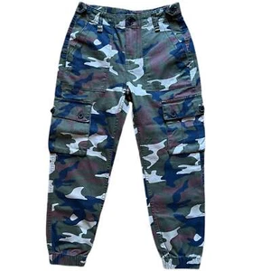 PRE-OWNED - Bershka Camouflage Joggers - Picture 1 of 5
