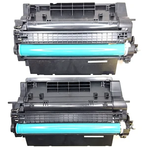 2x Toner Cartridges Black Ink for HP 55A 55X CE255X CE255A HP Laserjet P3015 - Picture 1 of 7