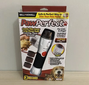 Bell & Howell Paw Perfect pet Nail Rotating File - Picture 1 of 8